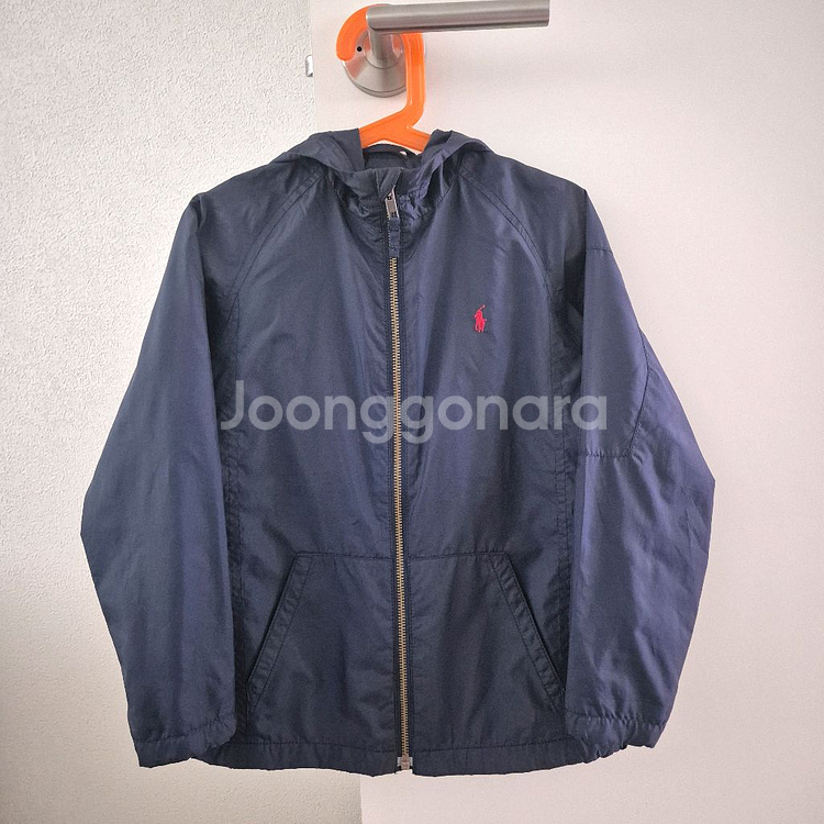 폴로 키즈 후드 바람막이 6T--1