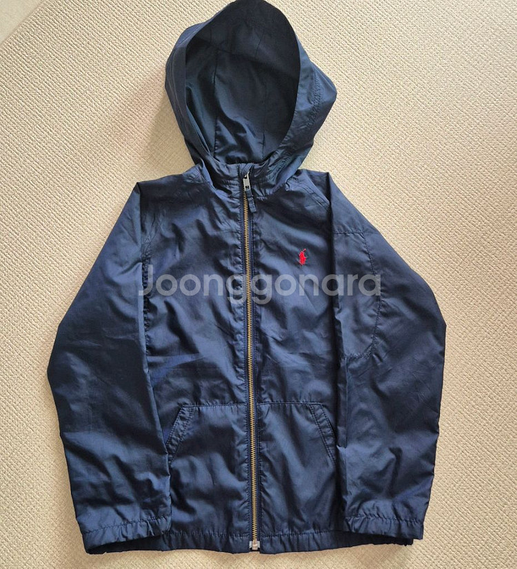폴로 키즈 후드 바람막이 6T--0