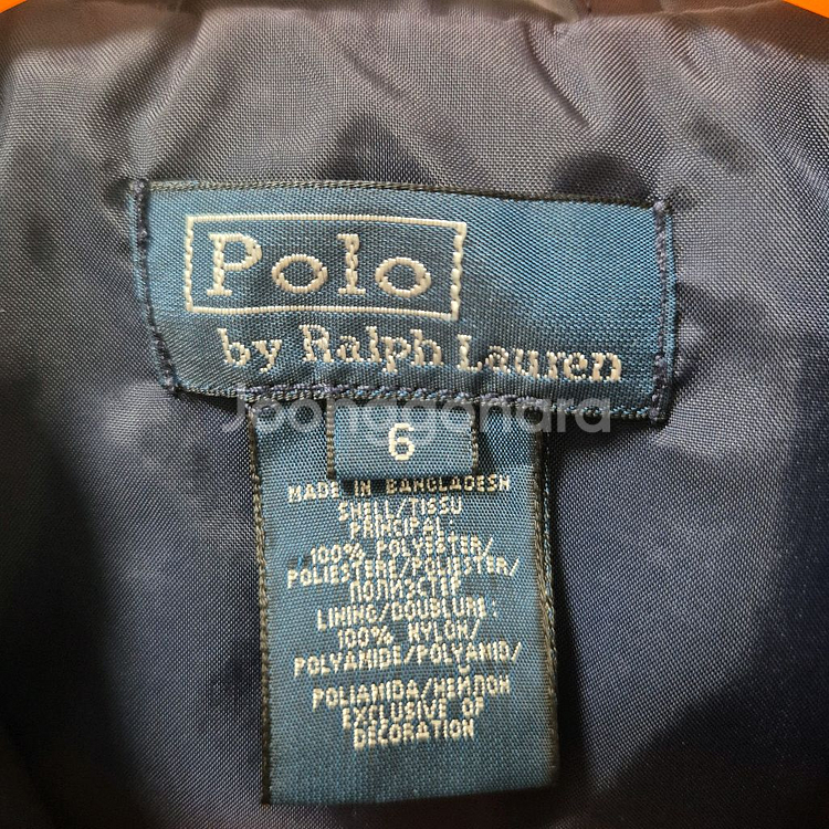 폴로 키즈 후드 바람막이 6T--4