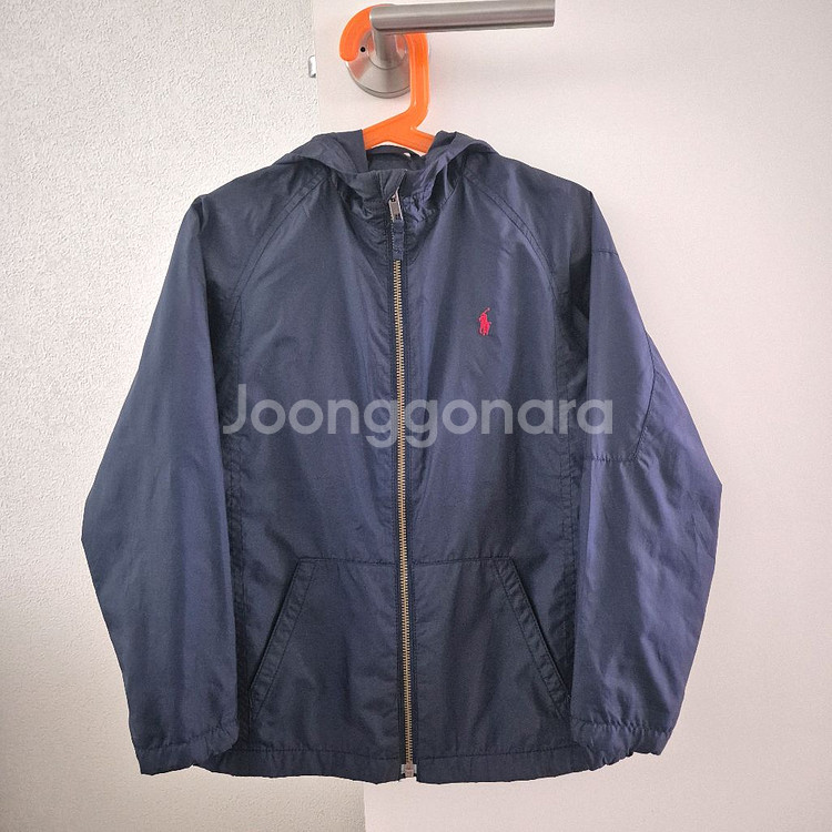 폴로 키즈 후드 바람막이 6T--7