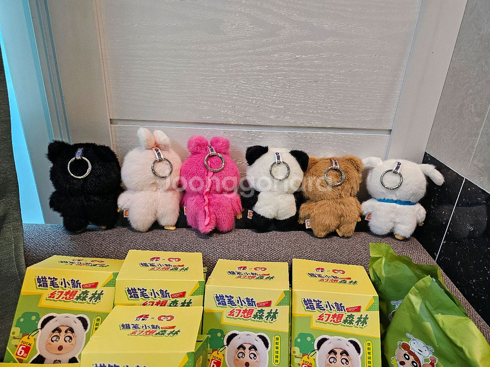 짱구는 못말려 짱구 라부부 키링 피규어 인형 새거 팔아--1