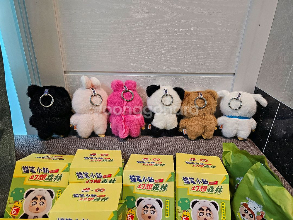 짱구는 못말려 짱구 라부부 키링 피규어 인형 새거 팔아--4