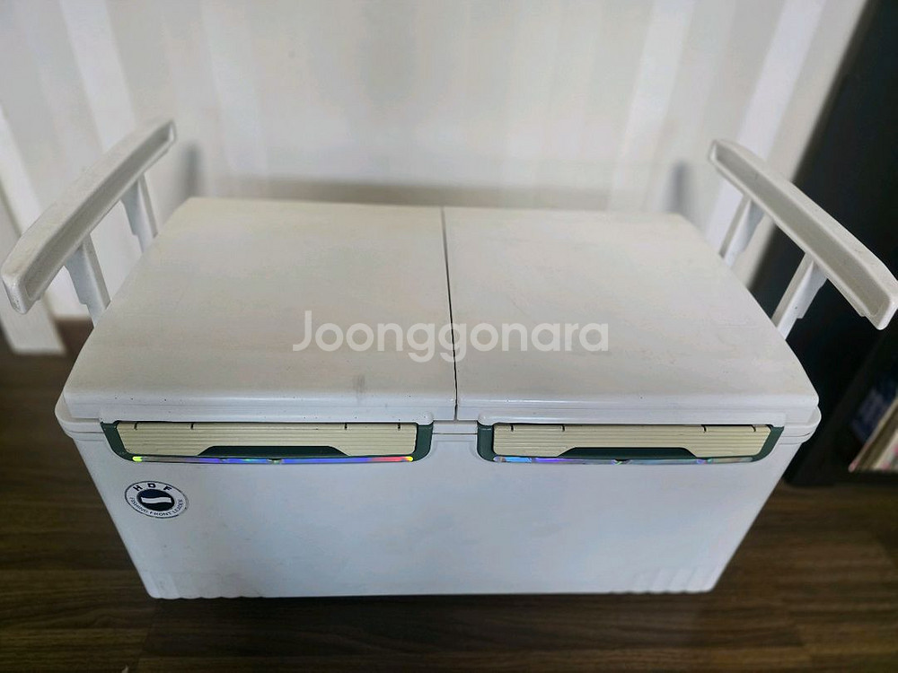 해동 55리터 아이스박스 판매합니다.--4