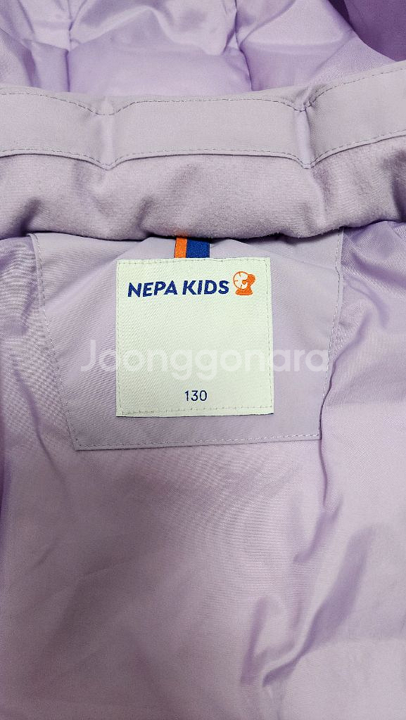 여아 네파키즈 덕다운패딩 130--1