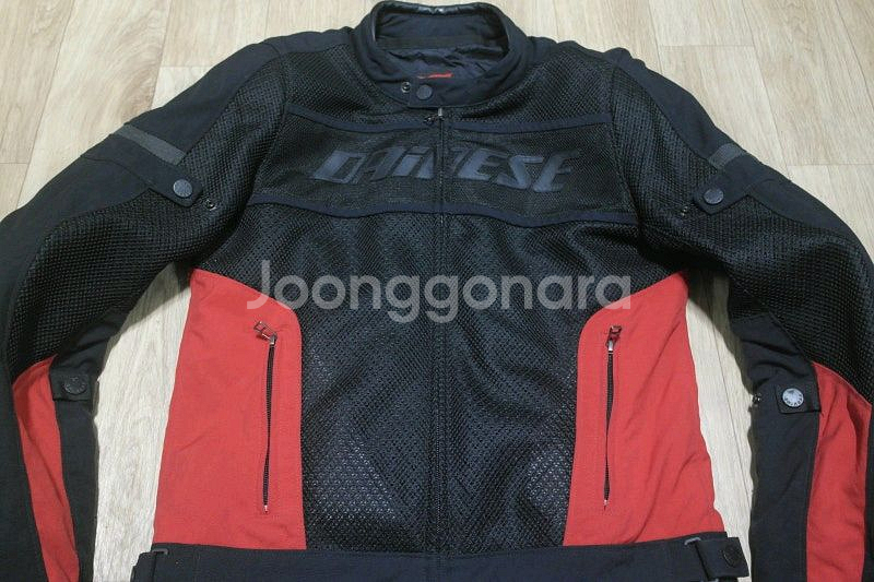 다이네즈 에어 프레임 메쉬 자켓 46호 -검빨---3
