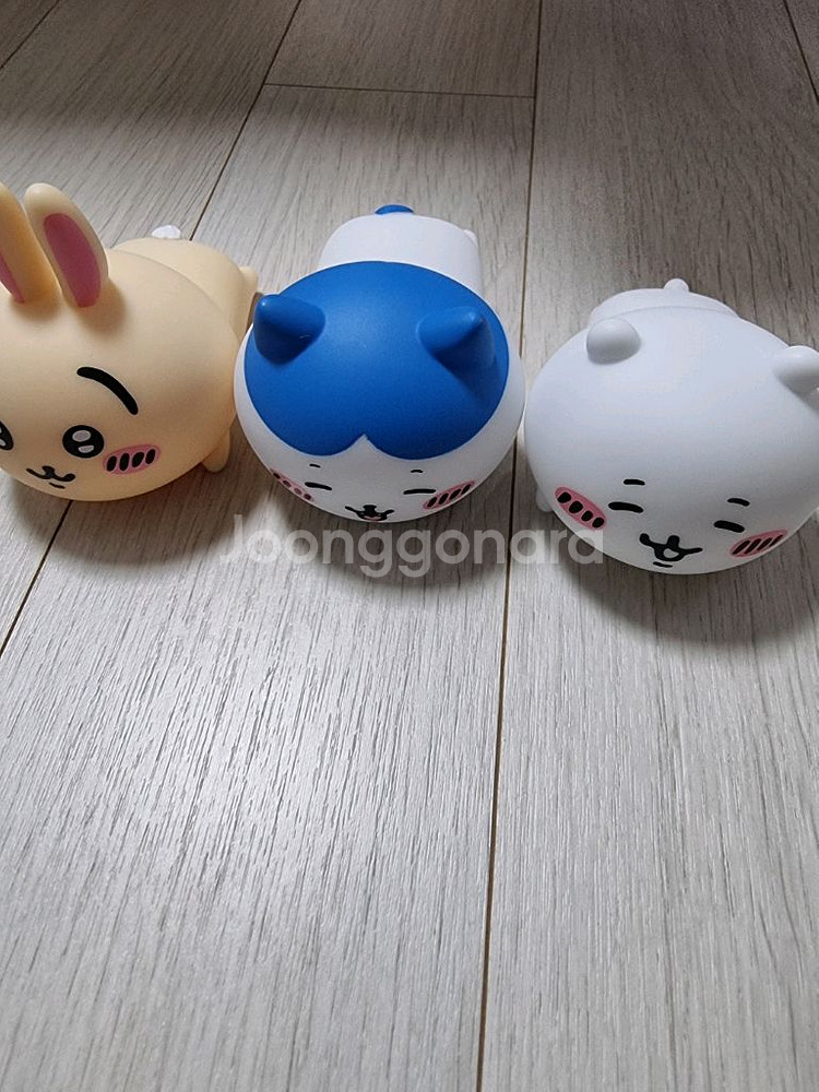 먼작귀 시크릿 무드등 3종세트 새상품 치이카와 하치와레--1