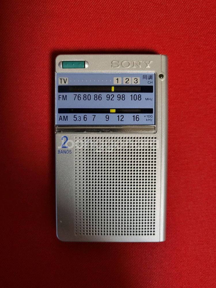 소니포켓라디오 ICF-T45 깨끗한 정상작동품--0