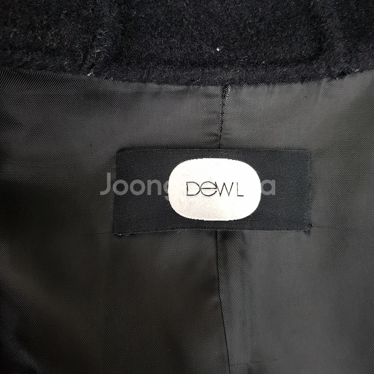 듀엘 DEWL 2020 후드 벨티드 롱코트 55사이즈--6