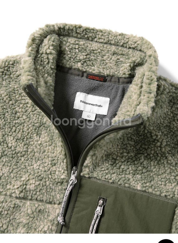 디스이즈네버댓 후리스 집업--1