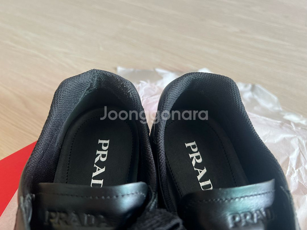 프라다 남성 스니커즈 블랙(정품)-마지막 가격입니다--5