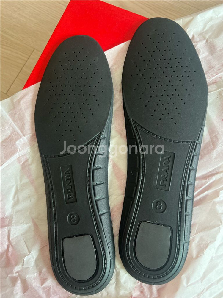 프라다 남성 스니커즈 블랙(정품)-마지막 가격입니다--7