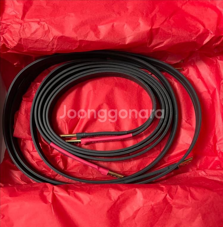 tellurium q black 2 스피커 케이블--1