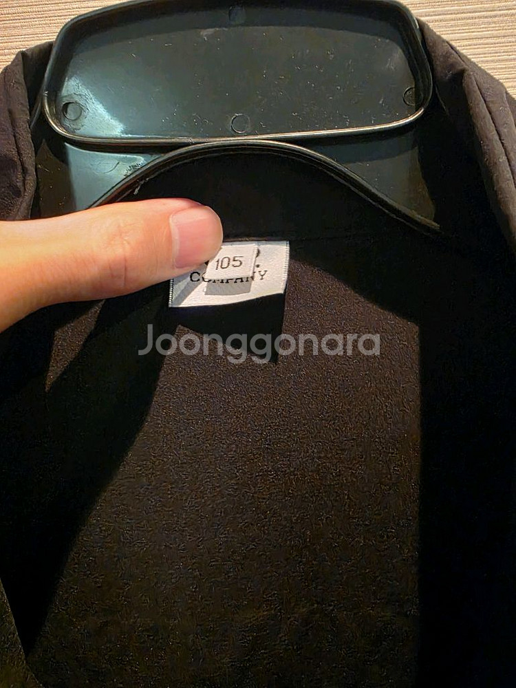 씨피컴퍼니 바람막이 자켓 블랙 XL 105--3
