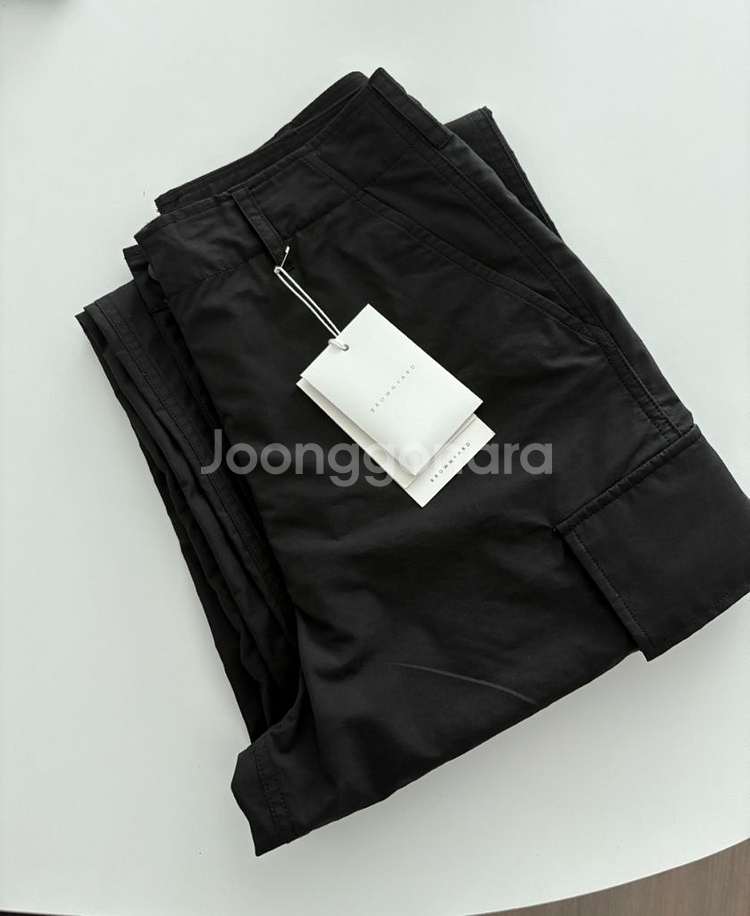 <새상품> 브라운야드 블랙 카고 팬츠--0