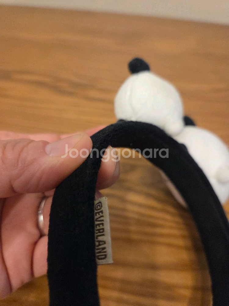 에버랜드 판다 헤어밴드--3