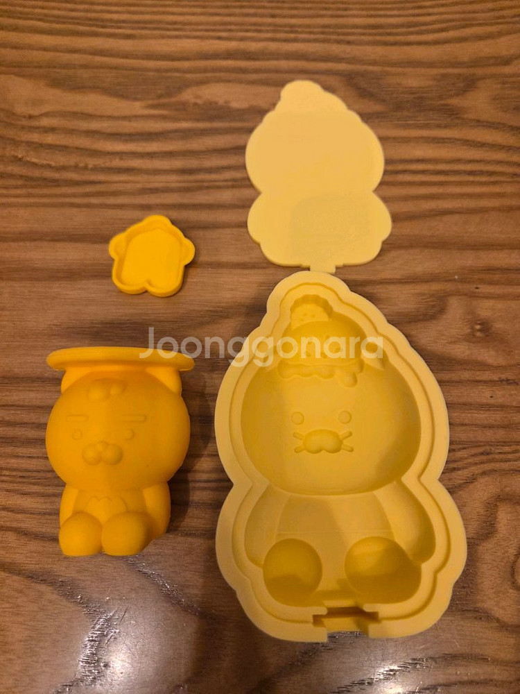 카카오프렌즈 라이언 춘식이 아이스크림 얼음틀(수저&포--1