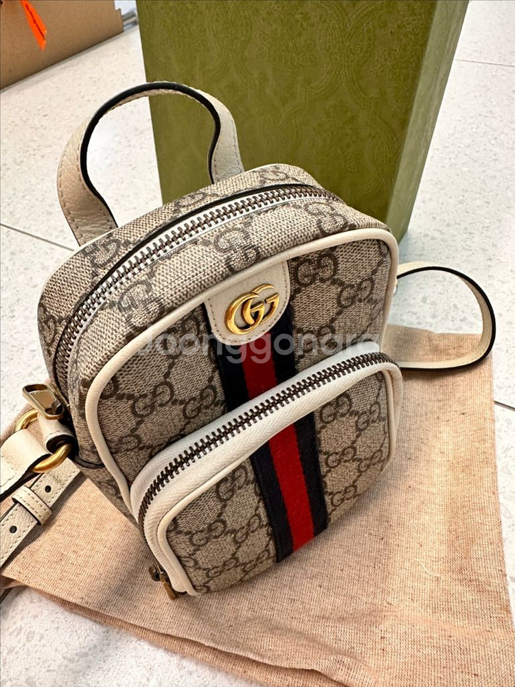 구찌 오피디아 GG 미니 크로스백--2