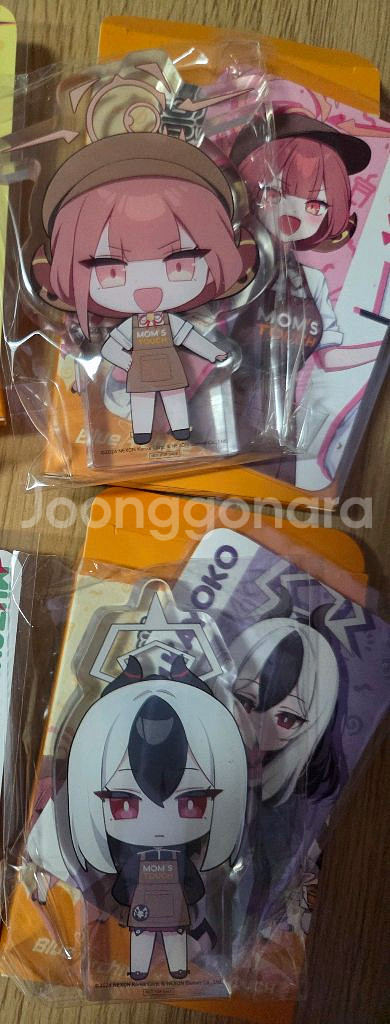 맘스터치 블루아카이브 아크릴블럭 키링 코로토 블루아카--2