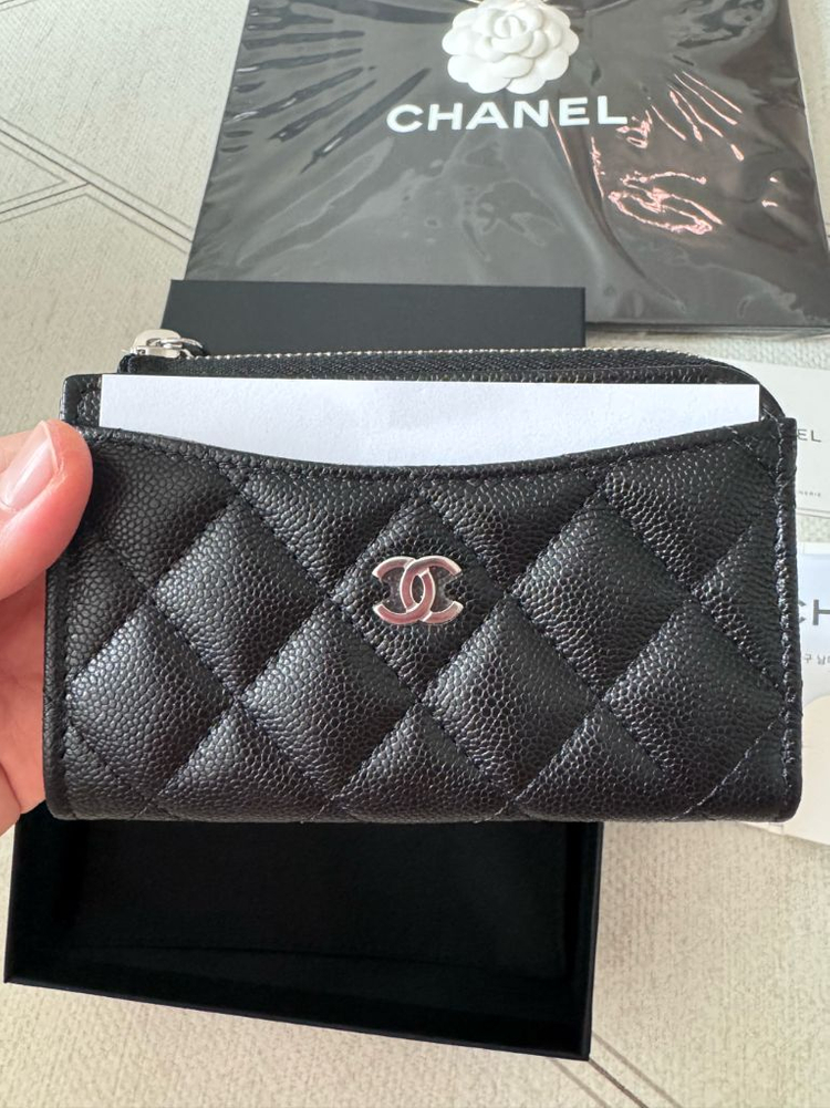 [새상품] 샤넬 클래식 지퍼 카드 홀더 AP3179--2