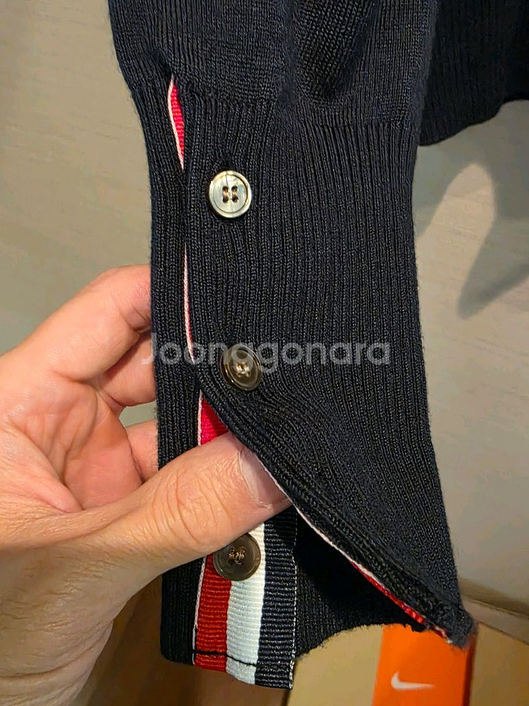 톰브라운 여성 가디건 S 55사이즈--2