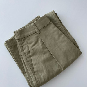 유니클로 리넨 와이드 팬츠