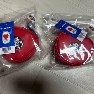 스타벅스 그로서리 마켓 애플 파우치 폴더블 백