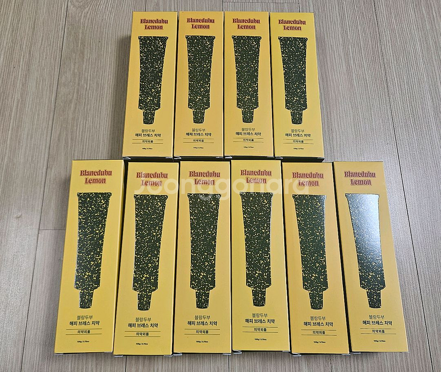 블랑두부 레몬치약 개당5500 5개27000원--0