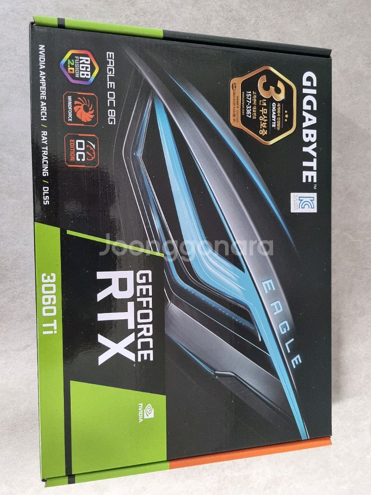 RTX 3060TI 기가바이트 이글 OC 8G--2