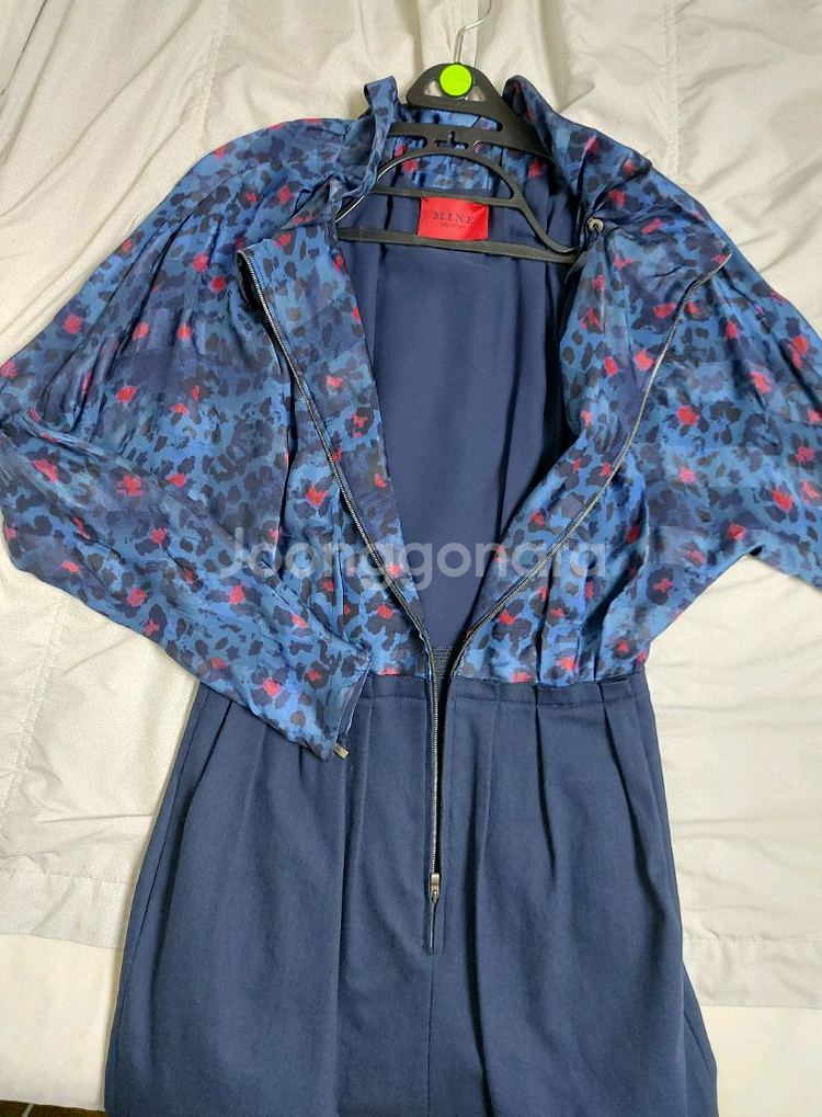 한섬마인 mine실크원피스 55--4