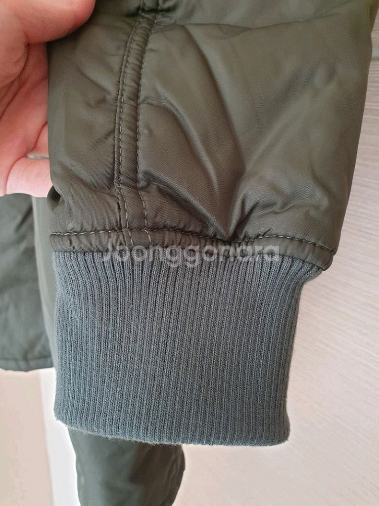 쿠기 항공점퍼 M사이즈--5