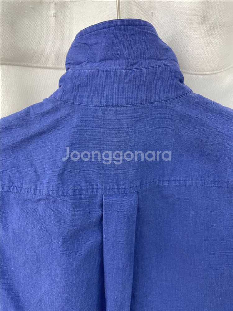 정품 버버리 블루셔츠--2