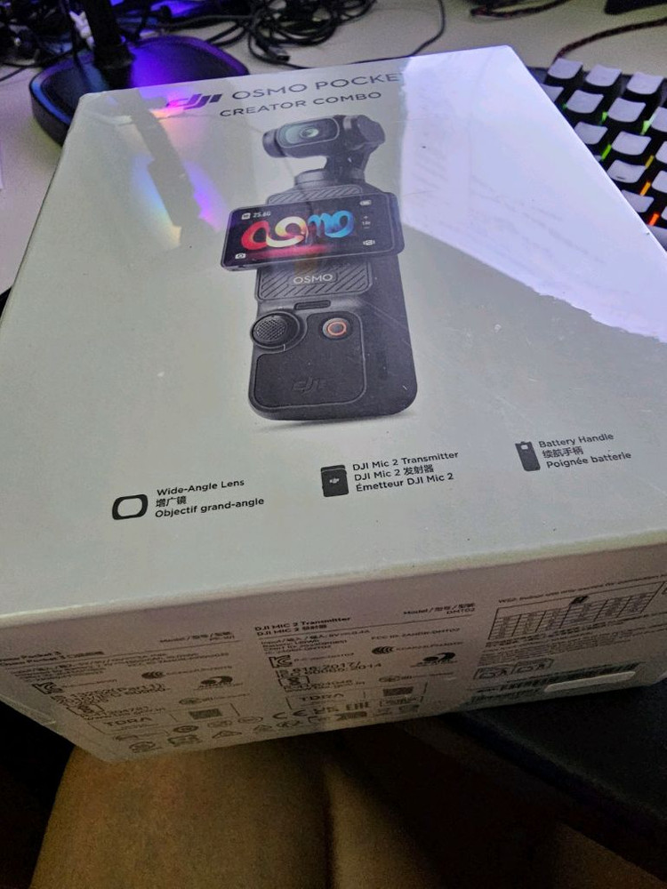 오즈모 포켓3 크리에이터 콤보 미개봉 새상품 DIJ 이미지