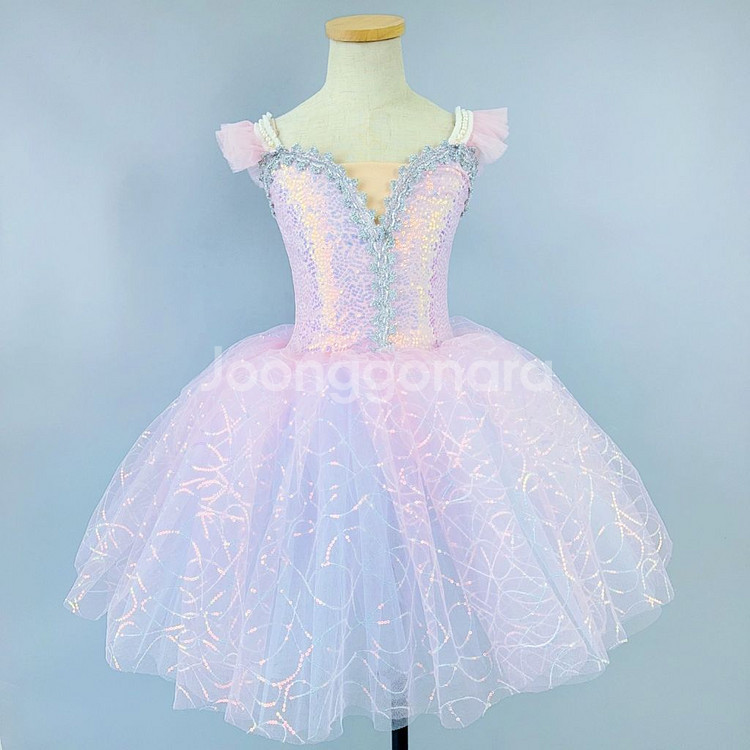 여아 공주드레스 여아 발레 연주복 110 새상품 택포--0