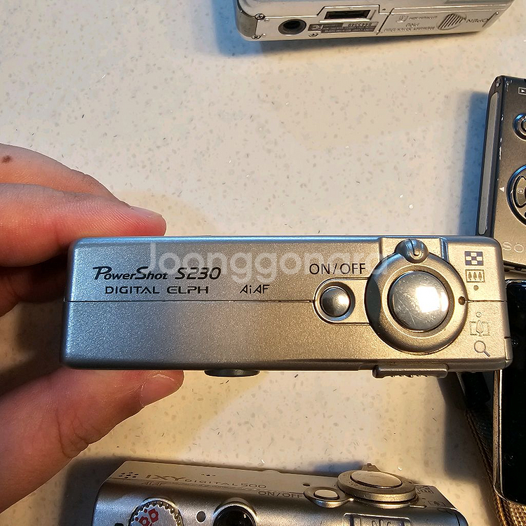 고장난디카 5개--3