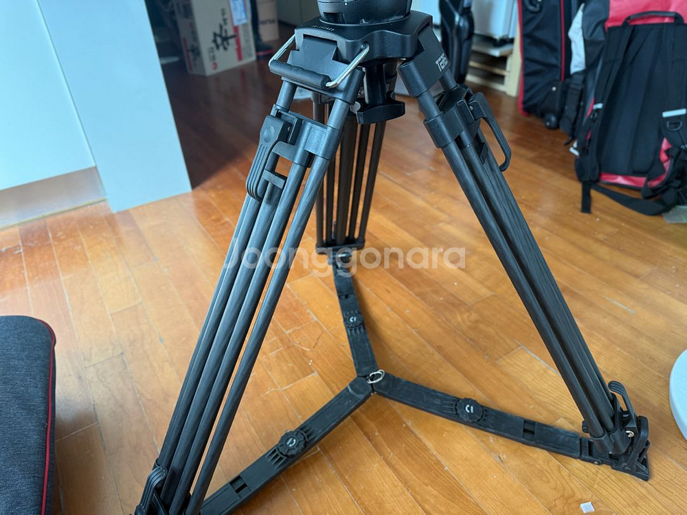 테리스 카본 삼각대 TS-N10T-Q 100볼 유압 카--2