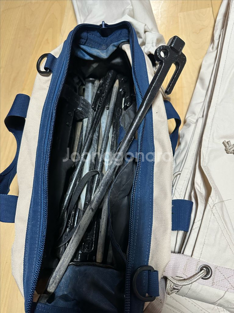 노르디스크 카리 20 베이지 코튼 타프 및 코베아 망치--9