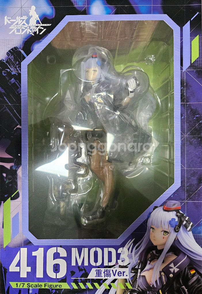 미개봉phat!펫 소녀전선 hk416 MOD3중상피규어--0