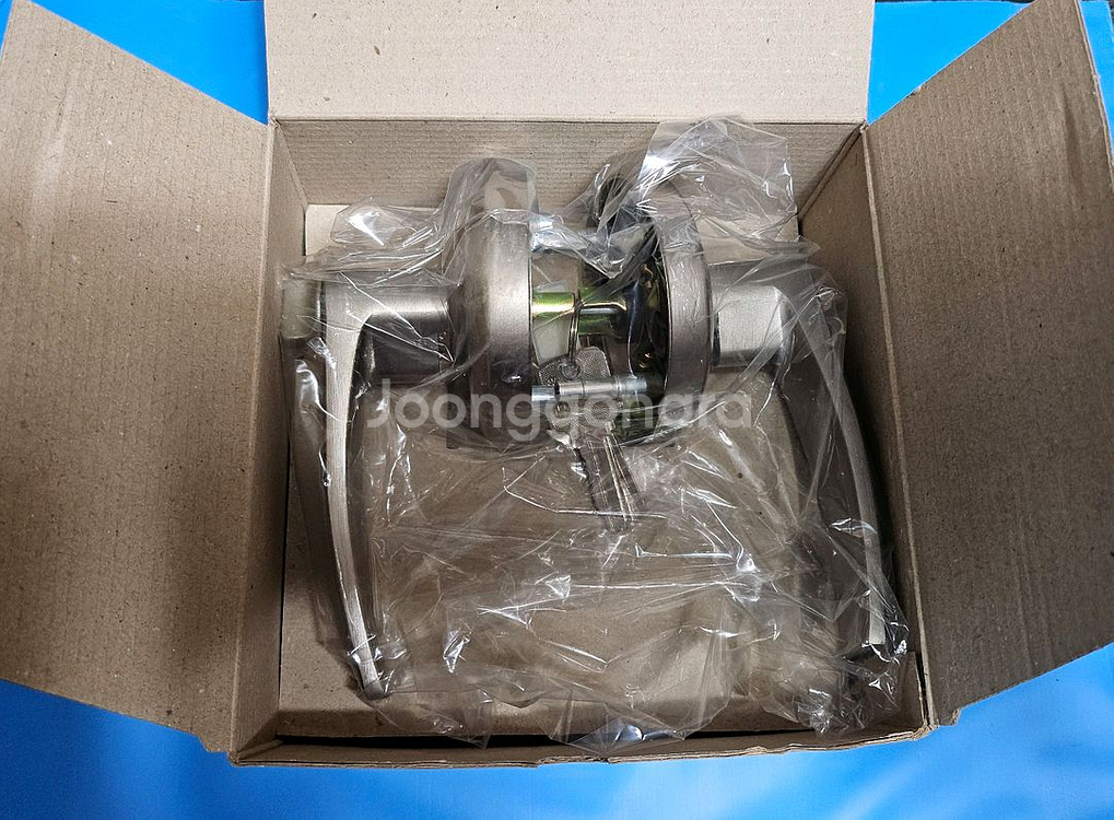 두알산업 도어락 레버 손잡이--2