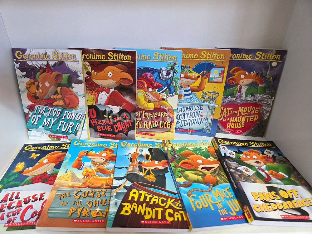 제로니모 스틸톨 geronimo stilton 영어원서--0