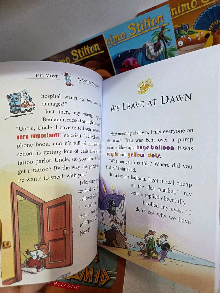 제로니모 스틸톨 geronimo stilton 영어원서--3