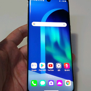 LG 벨벳폰 화이트 11만