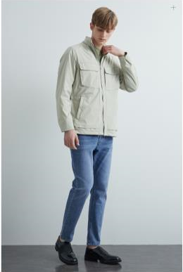 타임옴므/ 히든 점퍼/ 100/ 새상품--1