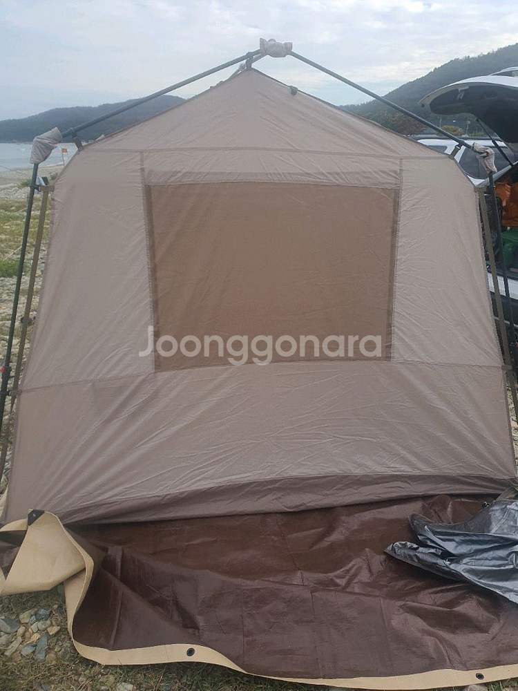 네이처하이크 빌리지6.0(원터치 텐트)+전용통창모기장--1