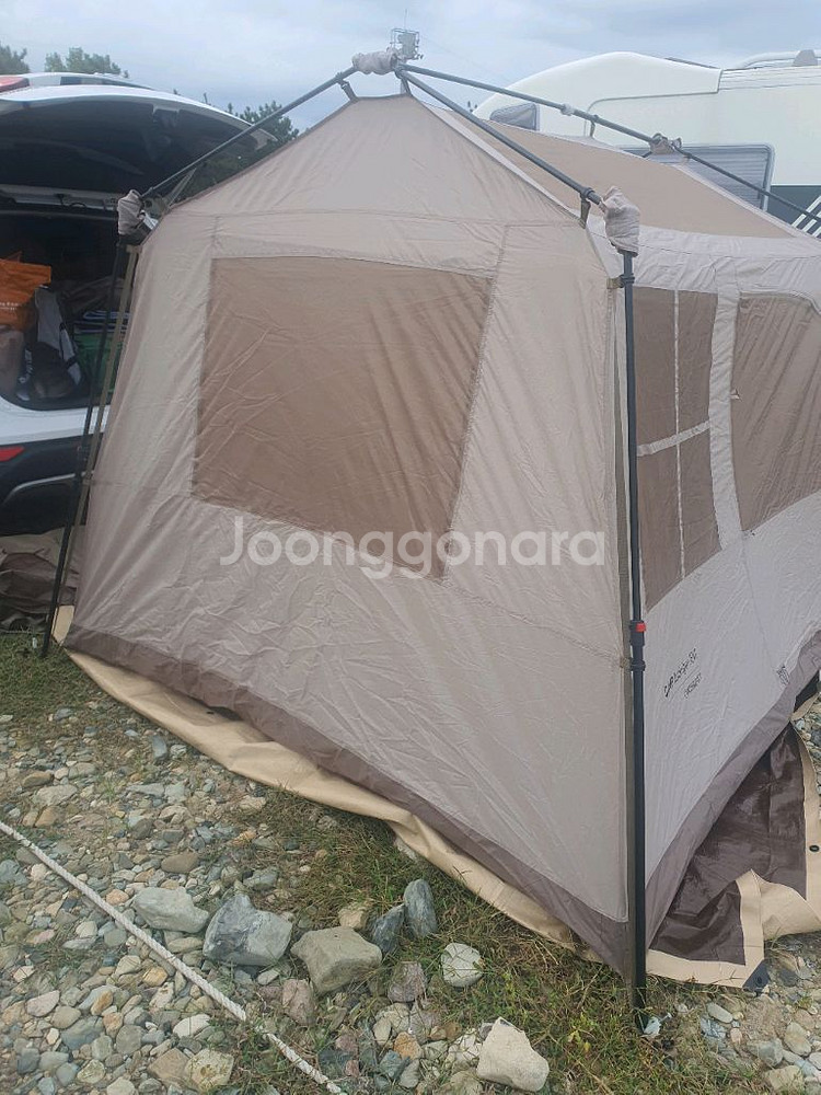 네이처하이크 빌리지6.0(원터치 텐트)+전용통창모기장--3