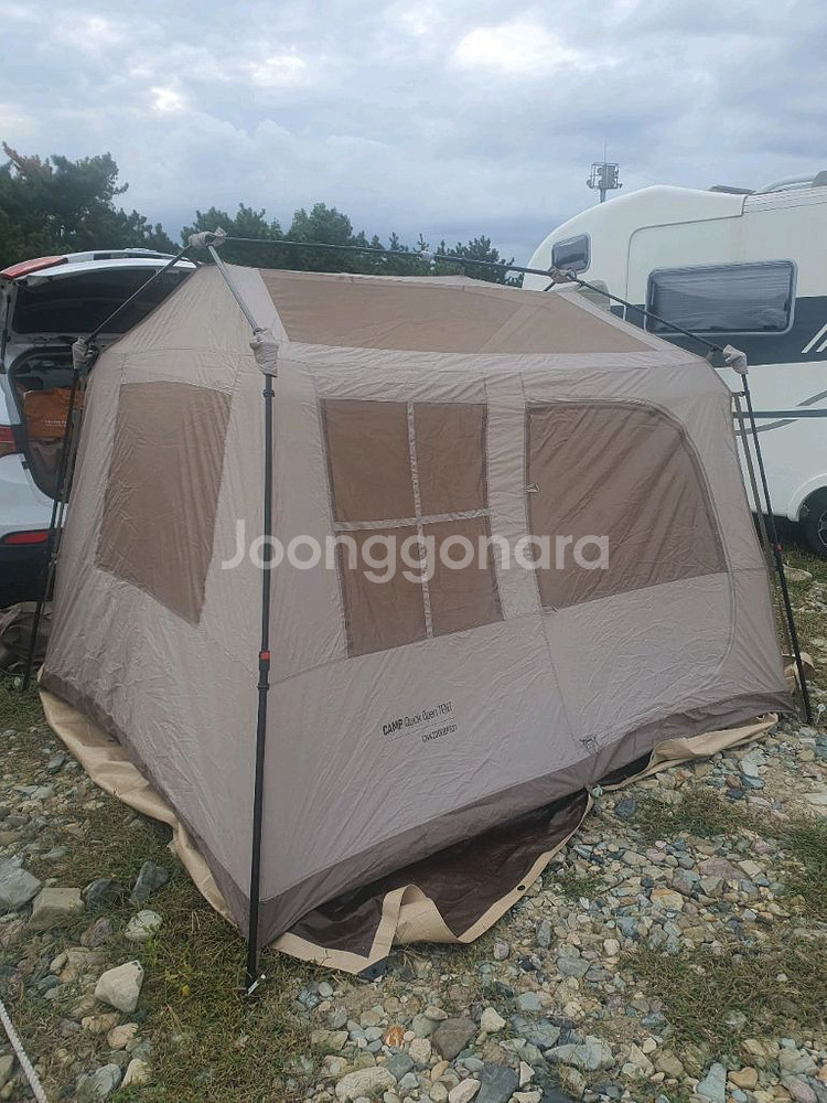 네이처하이크 빌리지6.0(원터치 텐트)+전용통창모기장--0
