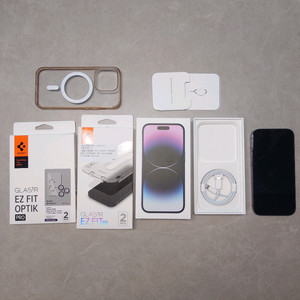 아이폰 14 Pro 퍼플 256gb +액세서리 상태 A