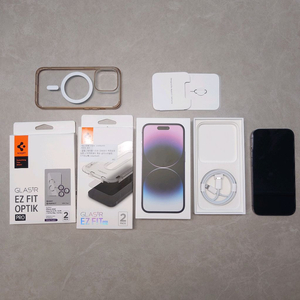 아이폰 14 Pro 퍼플 256gb +액세서리 상태 A
