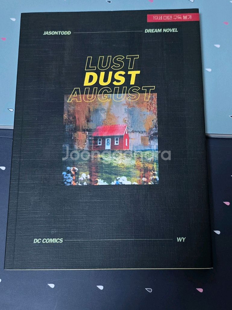DC 패러디 소설 소장본 개인지 러스트더스트어거스트--0