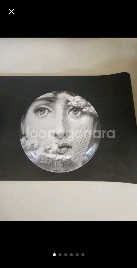 Fornasetti 포르나쎄티 세라믹 케이스 1개--1