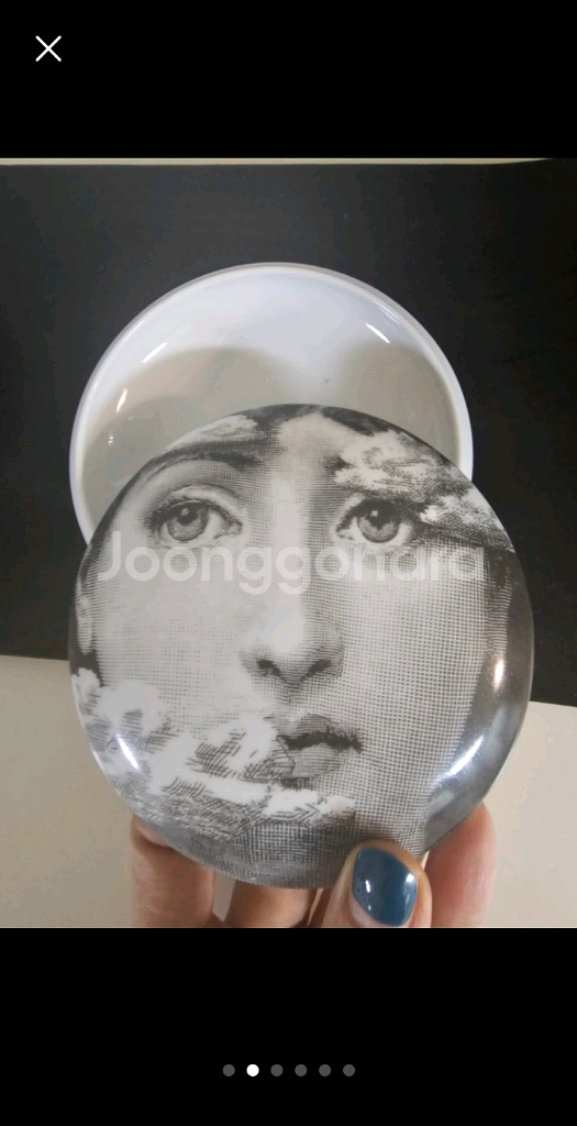 Fornasetti 포르나쎄티 세라믹 케이스 1개--0